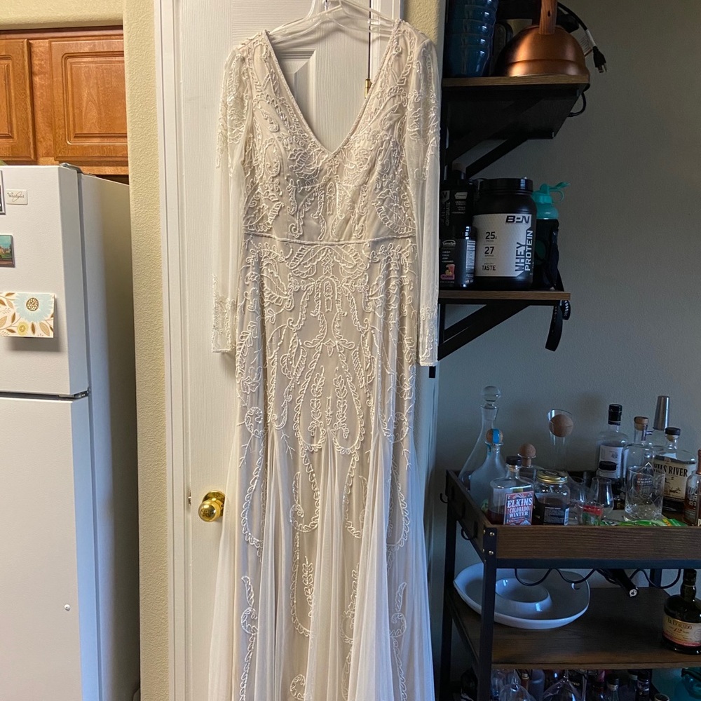 Adrianna Papell Wedding Gown